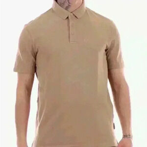 Armani Exchange New A|X Performance Polo 100% Soft Cotton  Golf Logo Men's XL